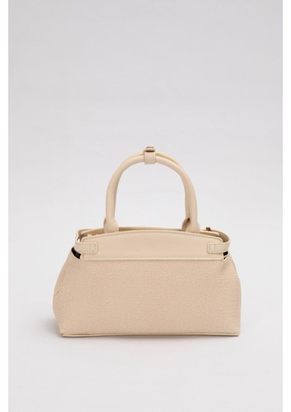 Vizon Krem Mini Çanta Akseusarlı El Çantası indirimleri