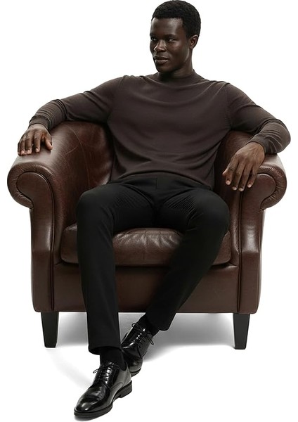 Premium Erkek Yarım Balıkçı Yaka Triko Kazak Gregorio