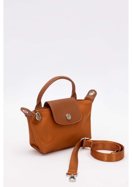 Kahve Mini Boy Deri Kapak Detaylı El Çantası fiyatları
