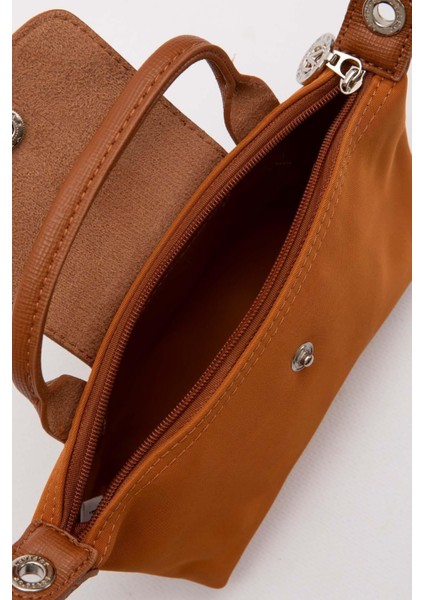 Kahve Mini Boy Deri Kapak Detaylı El Çantası modelleri