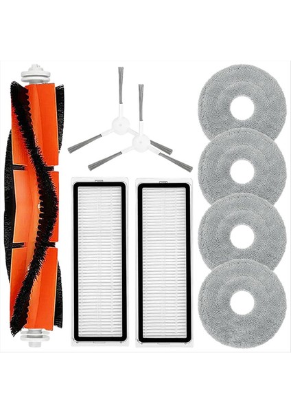 S20 Plus S20+ Robot Süpürge Ana Yan Fırça Hepa Filtre Paspas Bezi Yedek Parça Aksesuarları (Yurt Dışından)