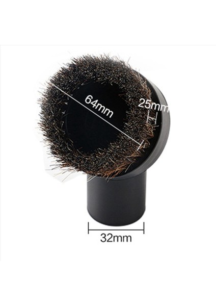 2 Parça 32 mm At Kılı Elektrikli Süpürge Fırça Başlığı Yedek Yuvarlak Klavye Alanı Toz Alma Parçaları (Yurt Dışından) fiyatları