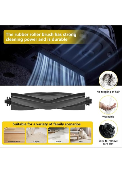 Bot L10S Pro Ultra HEAT/X30 ULTRA/X30 PRO/S10 Elektrikli Süpürge Parçaları Ana Yan Fırça Filtre Paspas Toz Torbaları (Yurt Dışından) fiyatları