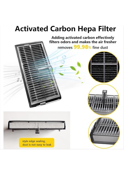 Bot L10S Pro Ultra HEAT/X30 ULTRA/X30 PRO/S10 Elektrikli Süpürge Parçaları Ana Yan Fırça Filtre Paspas Toz Torbaları (Yurt Dışından) modelleri