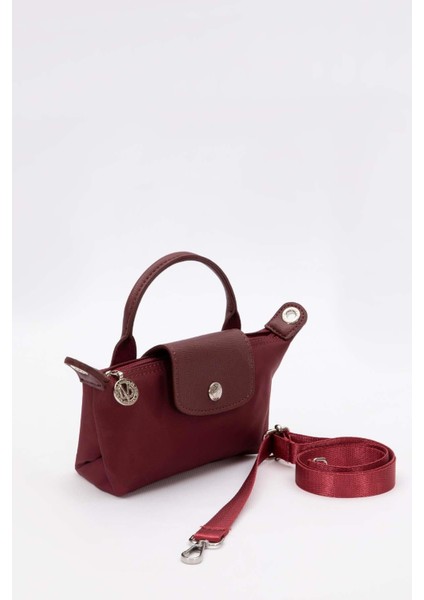 Gül Mini Boy Deri Kapak Detaylı El Çantası fiyatları