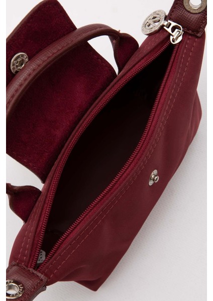 Gül Mini Boy Deri Kapak Detaylı El Çantası modelleri