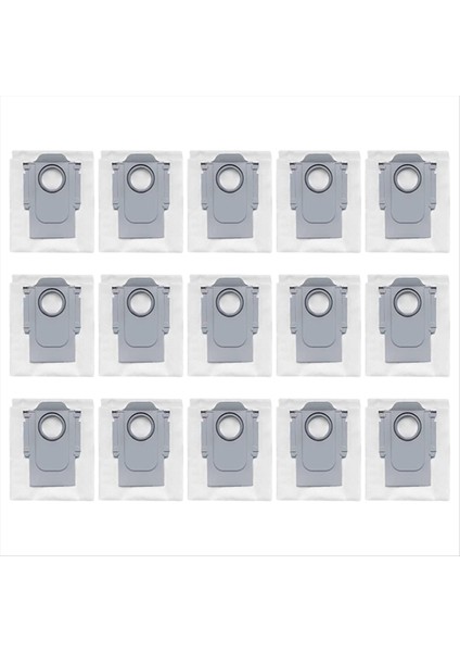 Q Robot Süpürge Için 15'li Toz Torbası Paketi, P10 Süpürge Yedek Parçası (Yurt Dışından)