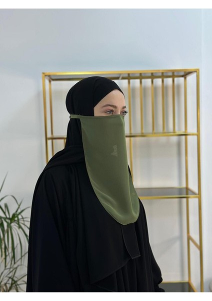 Iç Pece Baglamalı ,hijab ,nikap Yeşil Renk