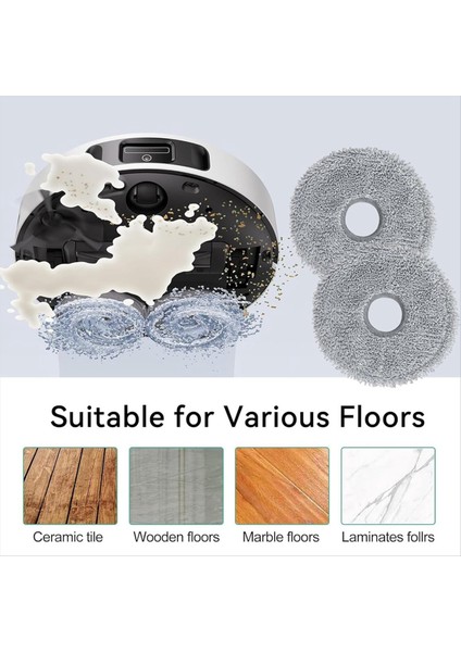 E30 Ultra Robot Süpürge Yedek Parçaları Ana Yan Fırça Hepa Filtre Paspas Pedi Toz Torbası (Yurt Dışından) indirimleri