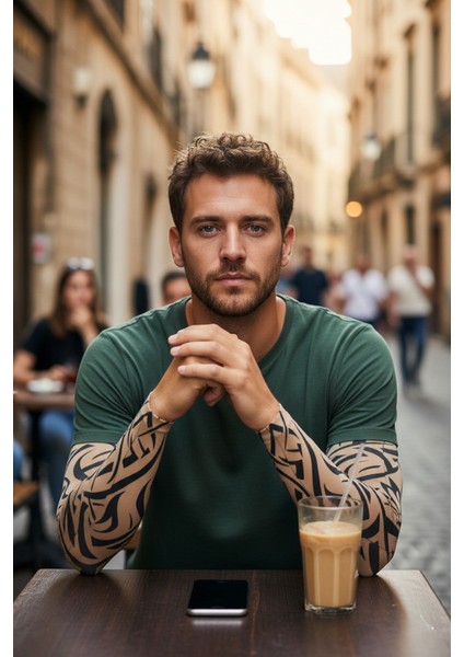 Paizen Giyilebilir Desenli Kol Dövmesi Tattoo fiyatları