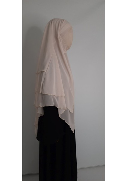 3 Katlı Multi Sifon Sufle Esarp ( Orta Boy ) Hijap Ten Rengi indirimleri