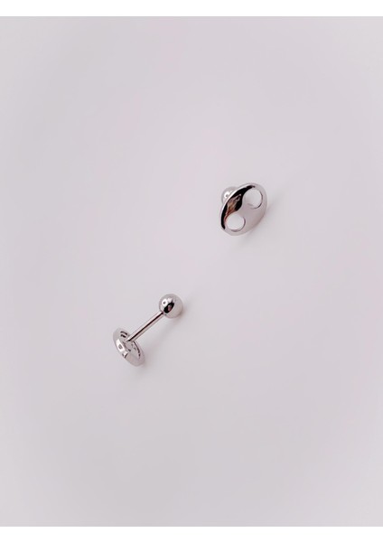 Cerrrahi Çelik Piercing ( Pirsing ) Düğme Figürlü Tragus Helix Piercing (1ADET) indirimleri