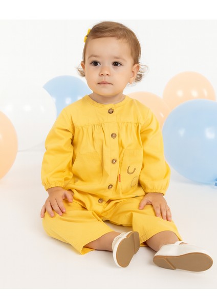 Patiksiz Kız Tulum 3-6/6-9/9-12/18-24 Ay