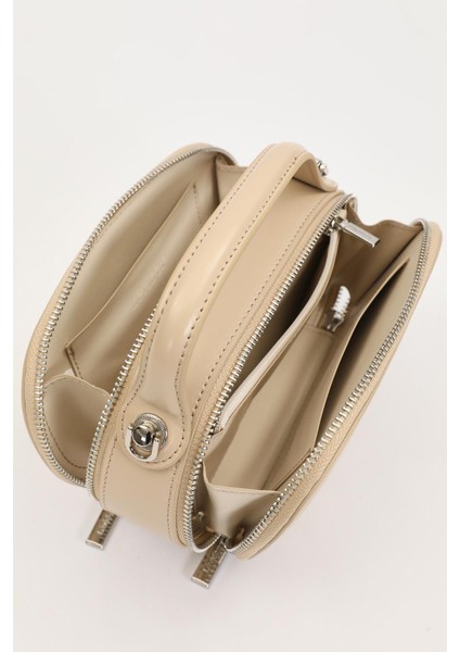 Vizon Çift Fermuarlı El Çantası modelleri