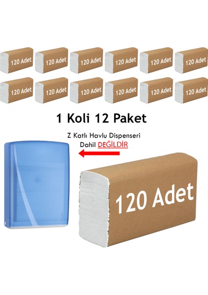 Z Katlama Dispenser Kağıt Havlu 2 Katlı 1 Koli 12 Paket x 120 Yaprak Tuvalet Kağıdı Havlu Kağıt modelleri