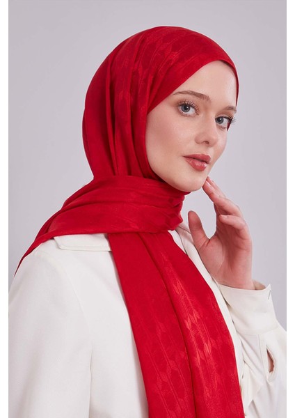 Kırmızı Janjan Şal