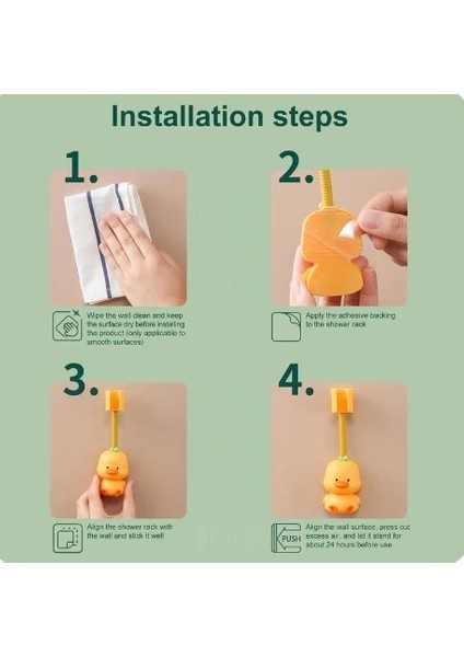 Mdb Hayvan Figürlü Duş Başlığı Tutucu modelleri