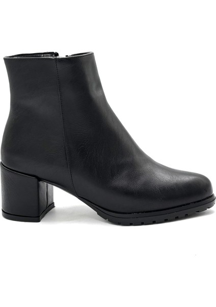 Amber Fermuarlı Kadın Bot Siyah modelleri