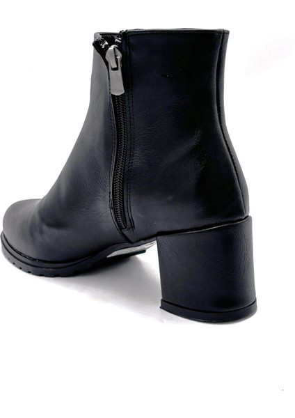 Amber Fermuarlı Kadın Bot Siyah fırsatları