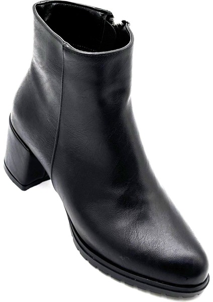 Amber Fermuarlı Kadın Bot Siyah indirimleri