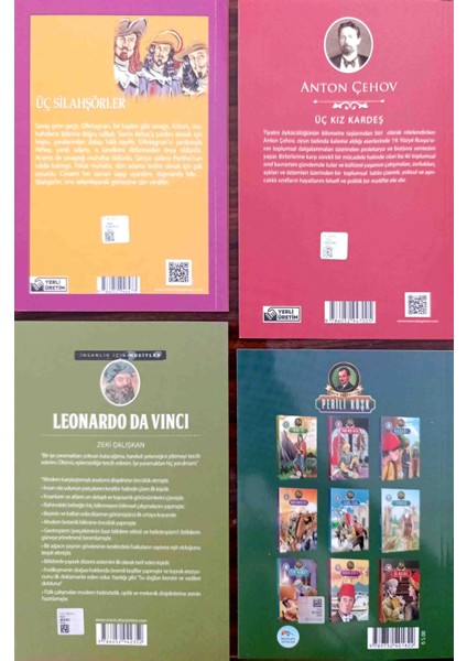 Üç Silahşörler-Üç Kız Kardeş-Perili Köşk-Leonardo Da Vıncı fiyatları