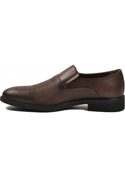 Kahve Hakiki Deri Erkek Klasik Ayakkabı 380 M fırsatları