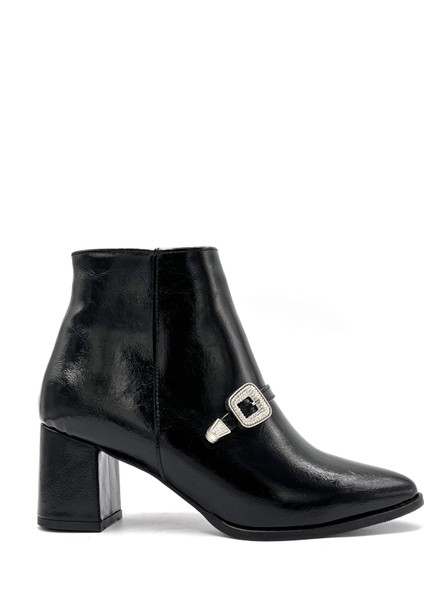Edna Ön Toka Detaylı Topuklu Kadın Bot Siyah fiyatları