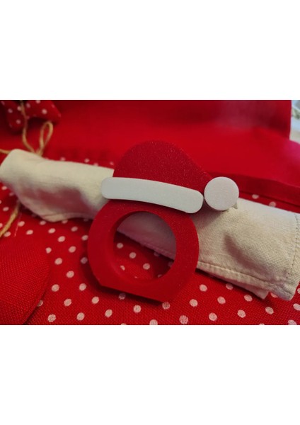 Yılbaşı Temalı Peçetelik – 3D Baskı Organik Pla Malzeme | Dekoratif Noel Peçetelik