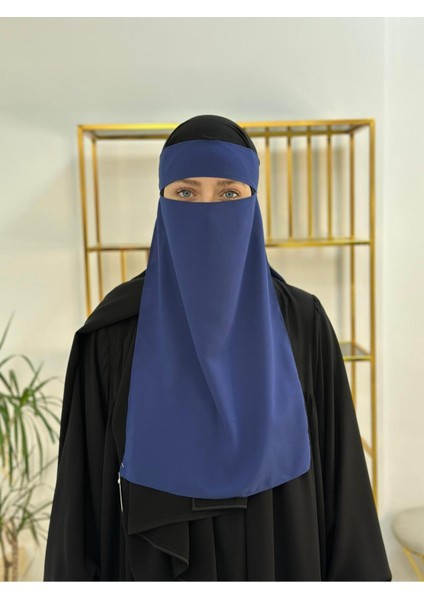 Tek Katlı Pece Medine Ipegi Indigo Renk modelleri