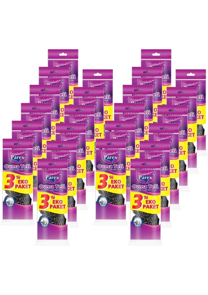 Ovma Teli 3'lü Eko Paket 24 Paket