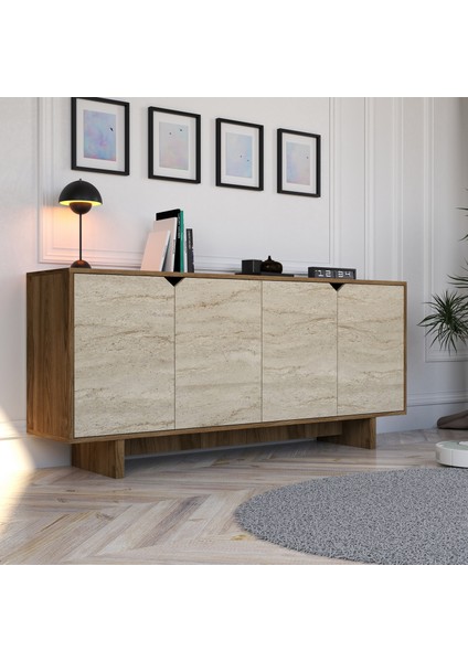 Istemi Konsol Ud-Traverten 180 cm Yemek Odası, Ofis Salon Ünite fiyatları