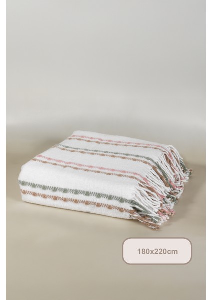 Arden Battaniye Tek Kişilik Pamuklu (160X220 Cm) Bej