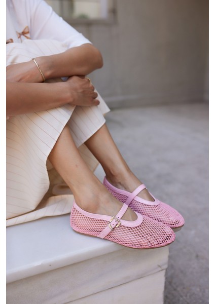 Alaya Kadın Kahverengi File Detay Babet fiyatları