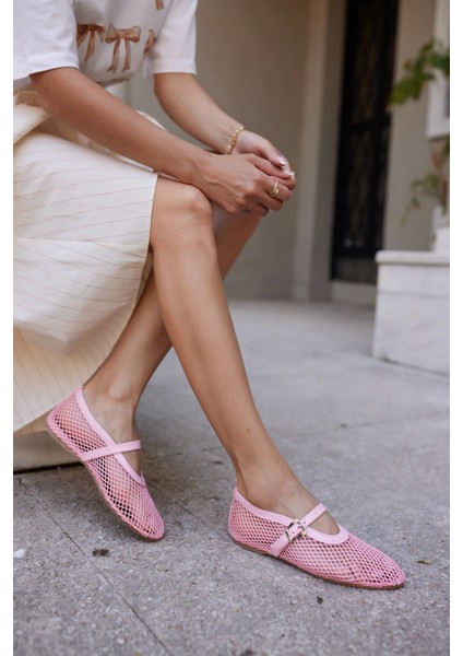 Alaya Kadın Kahverengi File Detay Babet fırsatları