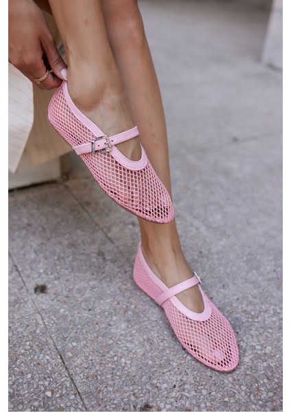 Alaya Kadın Kahverengi File Detay Babet indirimleri