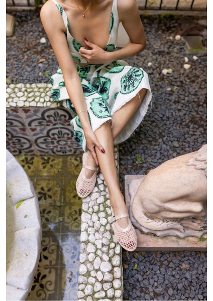 Alaya Kadın Kahverengi File Detay Babet fırsatları