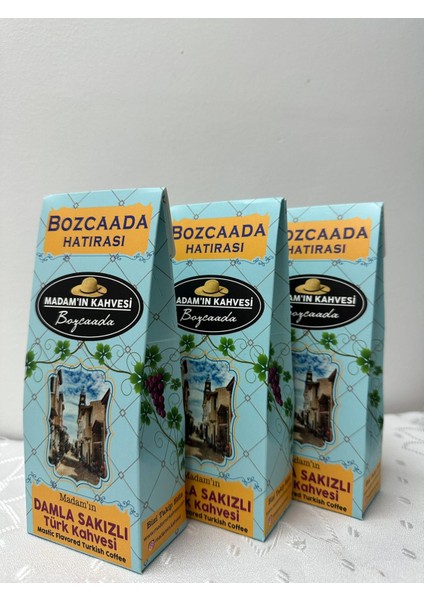 Damla Sakızlı Türk Kahvesi 3’lü Set