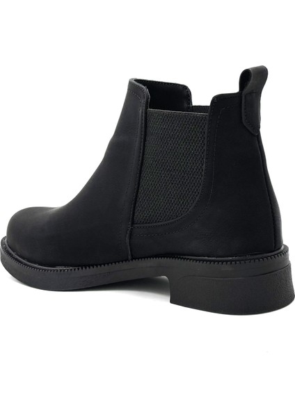 Kenar Lastik Detaylı Günlük Kadın Bot Mat Siyah fırsatları