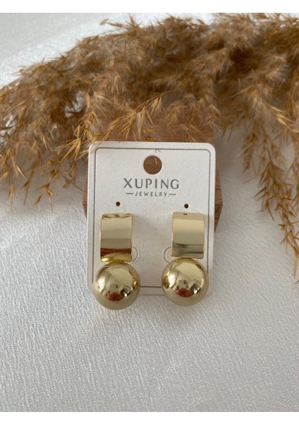 Top Detay Xupıng Çelik Küpe modelleri