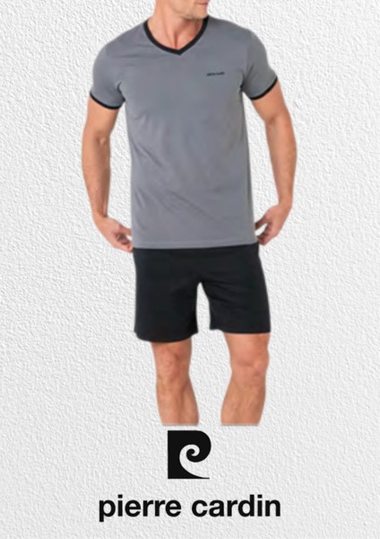 5 Parça Kutulu %100 Pamuk Robdöşambır - Pijama Takımı & Deri Terlik & Hakiki Deri Kemer Cüzdan Set