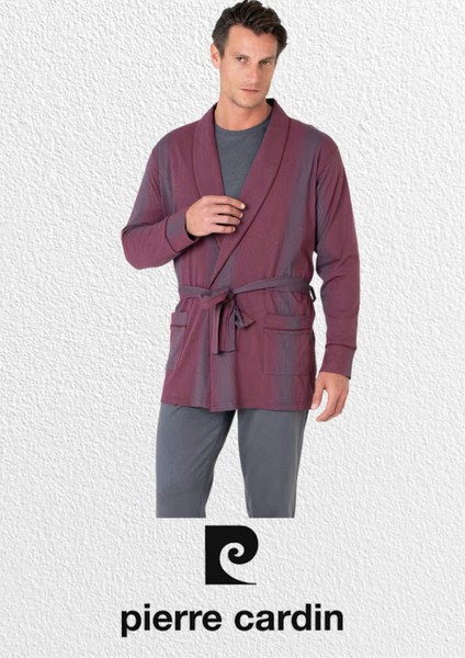 Erkek 3'lü Penye Robdöşambır & Uzun Kollu Pijama Takımı Set (2 Adet Çorap Hediyeli) L1.PC.5635.02 fiyatları