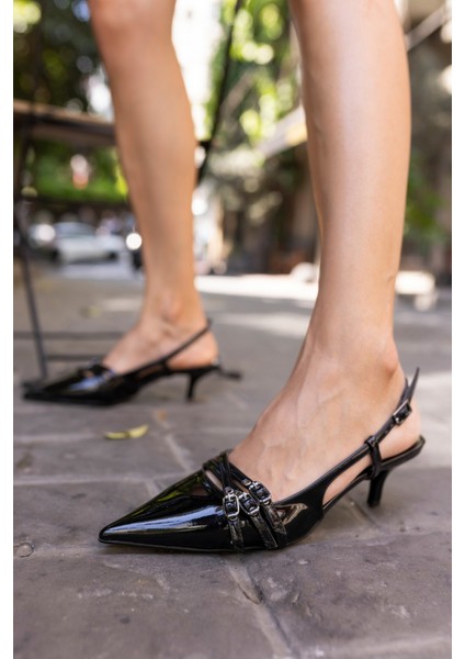 Josh Kadin Bej Rugan 3 Tokali Alçak Topuklu Ayakkabi