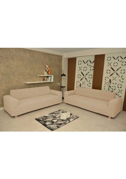 Koltuk Örtüsü Giydirmeli 3+3+1+1 Jakar Likralı Taş fiyatları