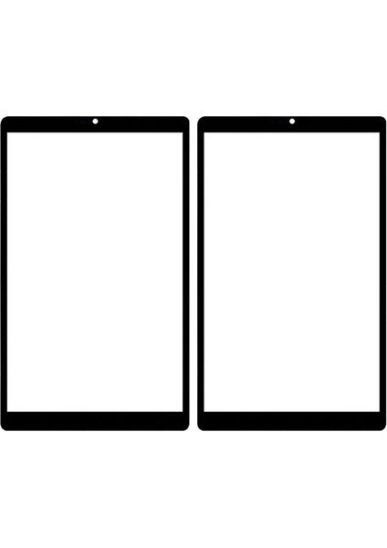 Lenovo Tab M8 TB-8505 Ön Cam Lens Siyah ( Ekran Koruyucu Değildir )