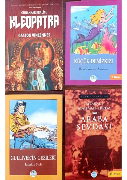 Araba Sevdası-Günahkar Kraliçe Kleopatra-Küçük Deniz Kızı-Gulliver'in Gezileri