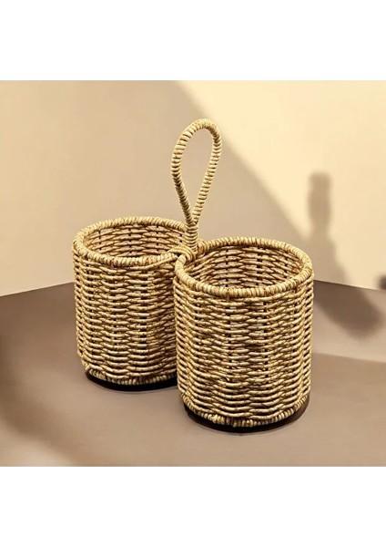 Mien 2’li Rattan Kaşıklık Seti – Doğal ve Şık Mutfak Düzenleyici MIEN-1191 indirimleri