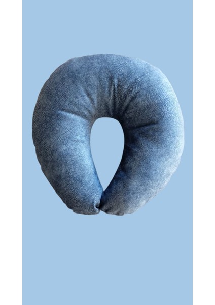 Ortopedik Seyahat Yastığı Krem Nubuk Uçak Otobüs Özel Araç Boyun Yastığı U Yastık, fiyatları