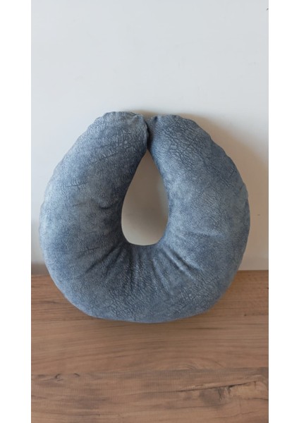 Ortopedik Seyahat Yastığı Krem Nubuk Uçak Otobüs Özel Araç Boyun Yastığı U Yastık, modelleri