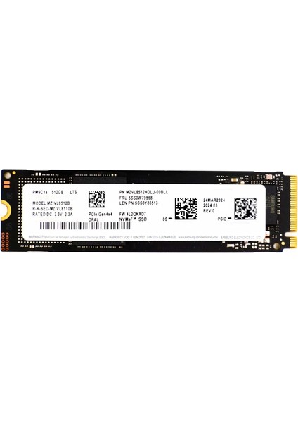 PM9C1A 512GB 6000/5600MB/S GEN4X4 M.2 22X80 SSD