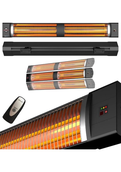 Square Duvar Tipi 2800W Güçlü Isıtıcı modelleri